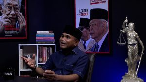 Juru Bicara (Jubir) Anies Baswedan, Sharin Hamid dalam Podcast Dialektika Madilog Forum Keadilan di Forum Keadilan TV, Selasa, 4/9/2024. | YouTube Forum Keadilan TV