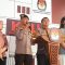 Direktur Samapta Polda Metro Jaya Kombes Pol Ahmad Zainudin di Kantor KPU DKI Jakarta, Jakarta Pusat, Minggu, 22/9/2024. | Novia Suhari/Forum Keadilan