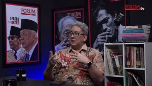 Researcher Director INDEF Berly Martawardaya dalam Podcast Dialektika Madilog Forum Keadilan, Jumat, 6/9/2024 | YouTube Forum Keadilan TV