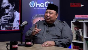 Budayawan sekaligus Wakil Sekretaris Jenderal (Wasekjen) Dr Andi Budi Sulistijanto, dalam Podcast Obrolan Hebat Orisinil (Oheo) di Forum keadilan TV, pada Kamis, 26/9/2024. | YouTube Forum Keadilan TV