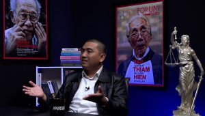 Eks Penyidik KPK Yudi Purnomo Harahap dalam Podcast Dialektika Madilog Forum di Forum Keadilan TV, pada Kamis, 5/9/2024. | YouTube Forum Keadilan TV