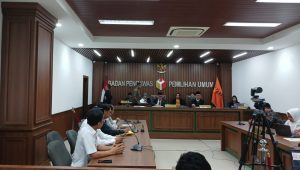 Badan Pengawas Pemilu (Bawaslu) mengabulkan gugatan tiga calon legislatif (caleg) terpilih dari Partai Kebangkitan Bangsa (PKB) yang dipecat oleh Ketua Umum PKB Muhaimin Iskandar atau Cak Imin | Syahrul Baihaqi/Forum Keadilan