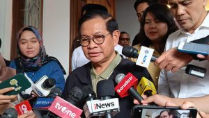 Bakal calon Gubernur Jakarta Pramono Anung mengadakan pertemuan dengan warga Jakarta dari berbagai profesi di Jalan Cemara Nomor 19, Menteng, Jakarta Pusat, Senin, 2/9/2024 | Ali Mansur/Forum Keadilan
