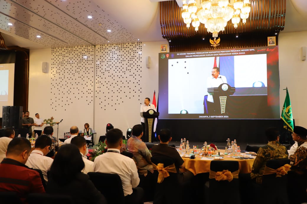 Jaksa Agung Ingatkan Pentingnya Peran PPNS pada Sistem Penegakan Hukum
