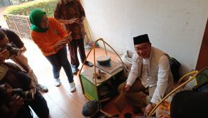 Bakal calon Gubernur Jakarta Ridwan Kamil (RK) di Kawasan Pusat Perkampungan Budaya Betawi (UPK PBB) Setu Babakan, Jagakarsa, Jakarta Selatan, Rabu, 4/9/2024 | Ali Mansur/Forum Keadilan