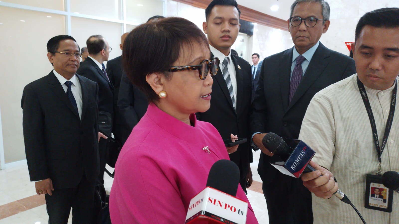 Menlu Retno Sebut Komisi I DPR Banyak Berjasa dan Bantu Kerja-kerja Diplomasi