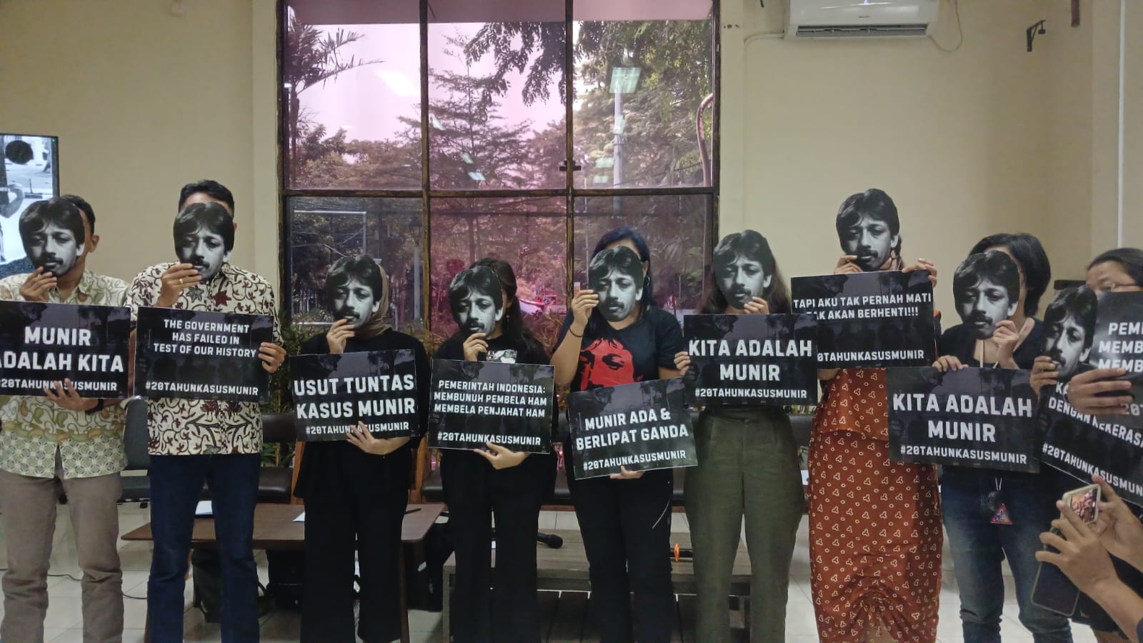 20 Tahun Kasus Pembunuhan Munir Jalan di Tempat