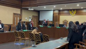 Sidang tuntutan Hakim Agung nonaktif Gazalba Saleh di Pengadilan Tindak Pidana Korupsi Jakarta Pusat (Jakpus), Kamis, 5/9/2024 | Merinda Faradianti/Forum Keadilan