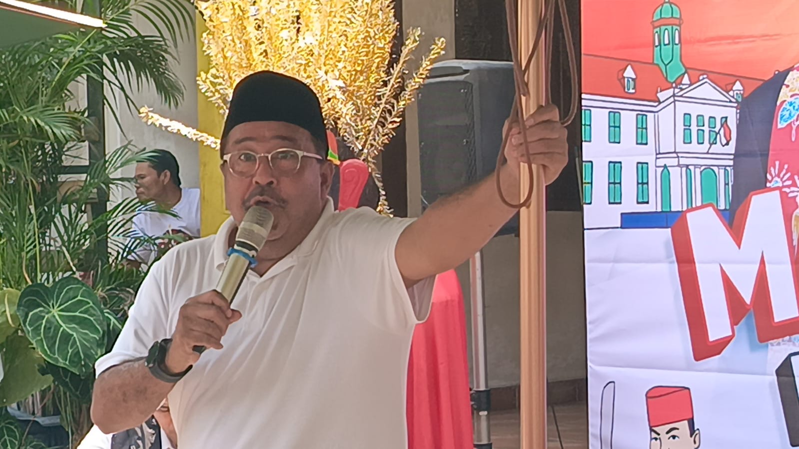 Rival Diusung Belasan Partai, Rano Karno Ajak Relawan Kerja Militan