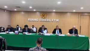 Sidang etik Wakil Ketua Komisi Pemberantasan Korupsi (KPK) Nurul Ghufron di Gedung Pusat Edukasi Antikorupsi KPK, Jumat, 6/9/2024 | Merinda Faradianti/Forum Keadilan