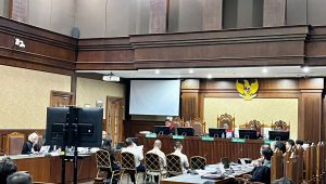 Sidang lanjutan kasus korupsi PT Timah di Pengadilan Tindak Pidana Korupsi Jakarta, Senin, 9/9/2024 | Merinda Faradianti/Forum Keadilan