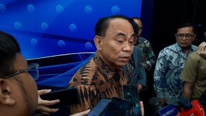 Menteri Komunikasi dan Informatika (Menkominfo) Budi Arie Setiadi di Kantor Kominfo, Jakarta Pusat, Selasa, 10/9/2024 | Novia Suhari