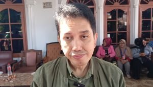 Bakal calon Wakil Gubernur Jakarta dari jalur perseorangan Kun Wardana saat ditemui di posko kemenangan, di kawasan Kebon Jeruk, Jakarta Barat, Rabu, 11/9/2024 | Ali Mansur/Forum Keadilan