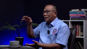 Ketua Konfederasi Serikat Pekerja Seluruh Indonesia (KSPSI) Jumhur Hidayat Podcast Forum Ngobrol Bareng Darwin (Ngopdar) di Forum Keadilan TV, pada Kamis, 12/9/2024. | YouTube Forum Keadilan TV