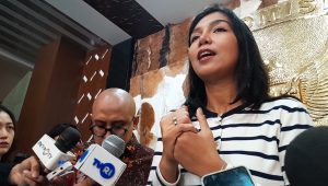 Anggota KPU DKI Jakarta Astri Megasari di Kantor KPU DKI Jakarta, Jumat, 13/9/2024 | Novia Suhari/Forum Keadilan