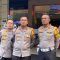 Kabid Propam Polda Metro Jaya Kombes Pol Bambang (tengah) Direktur Lalu Lintas Polda Metro Jaya Komisaris Besar Polisi M. Latif Usman (kiri), Kabid Humas Polda Metro Jaya Kombes Pol Ade Ary Syam Indradi (kanan) di Polda Metro Jaya, Jumat, 13/9/2024.| Ari Kurniansyah/Forum Keadilan