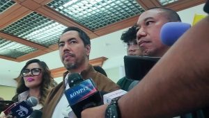 Kuasa hukum pelapor RE (16), Sunan Kalijaga di Gedung DPR RI, Jakarta Pusat, Selasa, 17/9/2024 | Muhammad Reza/Forum Keadilan