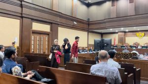 Pemilik PT Quantum Skyline (QSE) Helena Lim di Pengadilan Negeri Tindak Pidana Korupsi (Tipikor) Jakarta Pusat (Jakpus), Rabu, 18/9/2024 | Merinda Faradianti/Forum Keadilan