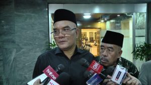 Wakil Ketua Pansus Haji DPR Marwan Dasopang di gedung DPR RI, Jakarta Pusat, Rabu, 18/9/2024 | Muhammad Reza/Forum Keadilan