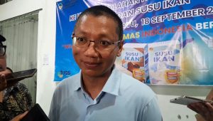 Founder PT Berikan Bahari Indonesia Yogi Aribawa Krisna di PT Berikan Bahari Indonesia, Indramayu, Jawa Barat, Rabu, 18/9/2024 | Novia Suhari/Forum Keadilan