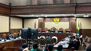 Sidang lanjutan kasus dugaan korupsi pengelolaan tata niaga komoditas timah di wilayah Izin Usaha Pertambangan (IUP) di PT Timah Tbk tahun 2015-2022 di Pengadilan Negeri Tindak Pidana Korupsi (Tipikor) Jakarta Pusat (Jakpus), Kamis, 19/9/2024 | Merinda Faradianti/Forum Keadilan