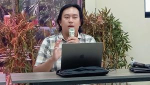 Kepala Divisi Hukum KontraS Andri Yunus kepada wartawan di Kantor YLBHI, Jakarta Pusat, Kamis, 19/9/2024 | Novia Suhari/Forum Keadilan