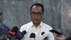 Menteri Perhubungan (Menhub) Budi Karya Sumadi di Gedung DPR, Jakarta Pusat, Jumat, 20/9/2024 | Muhammad Reza/Forum Keadilan