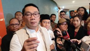 Calon Gubernur Jakarta nomor urut satu Ridwan Kamil (RK) saat ditemui di Taman Ismail Marzuki (TIM), Cikini, Jakarta Pusat, Senin, 23/9/2024 | Ali Mansur/Forum Keadilan