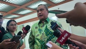 Anggota Pansus Angket Haji DPR RI Marwan Jafar di DPR RI, Senayan, Jakarta Pusat, hari ini, Selasa, 24/9/2024 | Muhammad Reza/Forum Keadilan