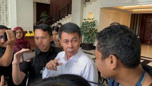 Ketua KPK Nawawi Pomolango di Hotel Royal Kuningan, Setia Budi, Jakarta Selatan, Selasa, 24/9/2024 | Merinda Faradianti/Forum Keadilan