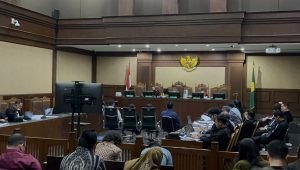 Sidang lanjutan kasus dugaan korupsi pengelolaan tata niaga komoditas timah di wilayah Izin Usaha Pertambangan (IUP) di PT Timah Tbk tahun 2015-2022 di Pengadilan Negeri Tindak Pidana Korupsi (Tipikor) Jakarta Pusat (Jakpus), Rabu, 25/9/2024 | Merinda Faradianti/Forum Keadilan