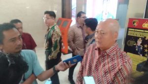 Kuasa hukum Kadin Daerah (Kadinda) Denny Kailimang Bareskrim Mabes Polri, Rabu, 25/9/2024 | Reynaldi Adi Surya/Forum Keadilan
