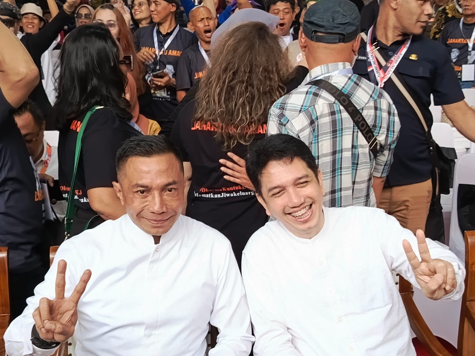 Hari Pertama Kampanye, Dharma-Kun Janji Hapus Batas Usia Kerja di Jakarta