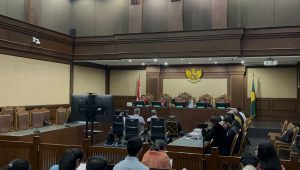 Sidang lanjutan kasus dugaan korupsi pengelolaan tata niaga komoditas timah di wilayah Izin Usaha Pertambangan (IUP) di PT Timah Tbk tahun 2015-2022 di Pengadilan Negeri Tindak Pidana Korupsi (Tipikor) Jakarta Pusat (Jakpus), Kamis, 26/9/2024 | Merinda Faradianti/Forum Keadilan