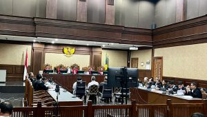 Sidang lanjutan kasus dugaan korupsi pengelolaan tata niaga komoditas timah di wilayah Izin Usaha Pertambangan (IUP) di PT Timah Tbk tahun 2015-2022 di Pengadilan Negeri Tindak Pidana Korupsi (Tipikor) Jakarta Pusat (Jakpus), Kamis, 26/9/2024 | Merinda Faradianti/Forum Keadilan