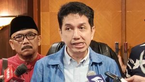 Calon Wakil Gubernur Jakarta nomor urut 2 Kun Wardana Abyoto saat ditemui di Hotel Ambhara, Jakarta Selatan, Kamis, 26/9/2024 | Ali Mansur/Forum Keadilan