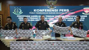 Kejaksaan Agung (Kejagung) menyita uang senilai Rp450 miliar terkait kasus korupsi komoditas kelapa sawit dari PT Duta Palma | Reynaldi Adi Surya/Forum Keadilan