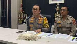 Kabid Humas Polda Metro Jaya Kombes Pol Ade Ary Syam Indradi di Polda Metro Jaya, Senin, 30/9/2024 | Ari Kurniansyah/Forum Keadilan