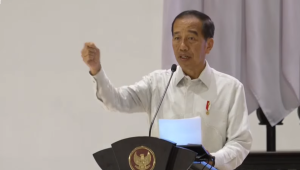 Presiden Joko Widodo (Jokowi) saat memberikan arahan kepada para pejabat TNI dan Polri di Istana Negara, Ibu Kota Nusantara (IKN), Kalimantan Timur, Kamis, 12/9/2024 | YouTube Sekretariat Presiden