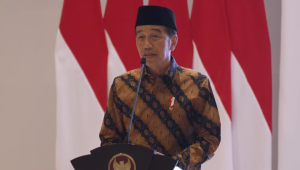 Presiden Joko Widodo (Jokowi) ketika membuka Rakornas Baznas 2024 di Istana Negara Ibu Kota Nusantara (IKN), Kalimantan Timur, Rabu, 25/9/2024 | YouTube Sekretariat Presiden