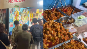 Nasi Mercon Barito | TikTok @bellaandgerry