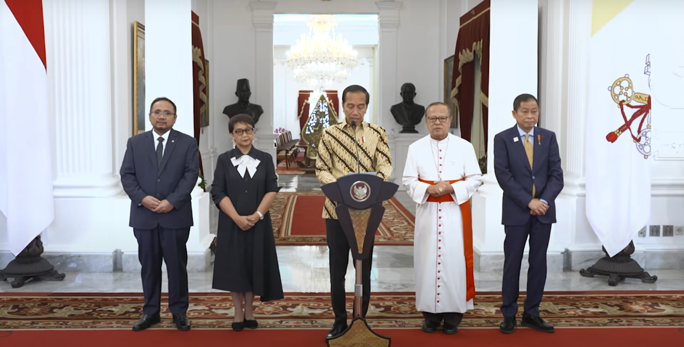 Jokowi: Rakyat Indonesia Sambut Hangat Kunjungan Paus Fransiskus