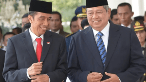 Presiden Joko Widodo (Jokowi) dan Presiden ke-6 RI Susilo Bambang Yudhoyono (SBY). | Ist