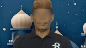 tersangka guru yang berbuat aksi mesum dengan siswi MAN 1 Kabupaten Gorontalo, Provinsi Gorontalo yang viral di media sosial. | Ist
