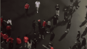 Terjadi kericuhan antarpendukung setelah pertandingan Timnas Indonesia melawan Australia di Stadion Utama Gelora Bung Karno (SUGBK), Selasa, 10/9/2024 semalam