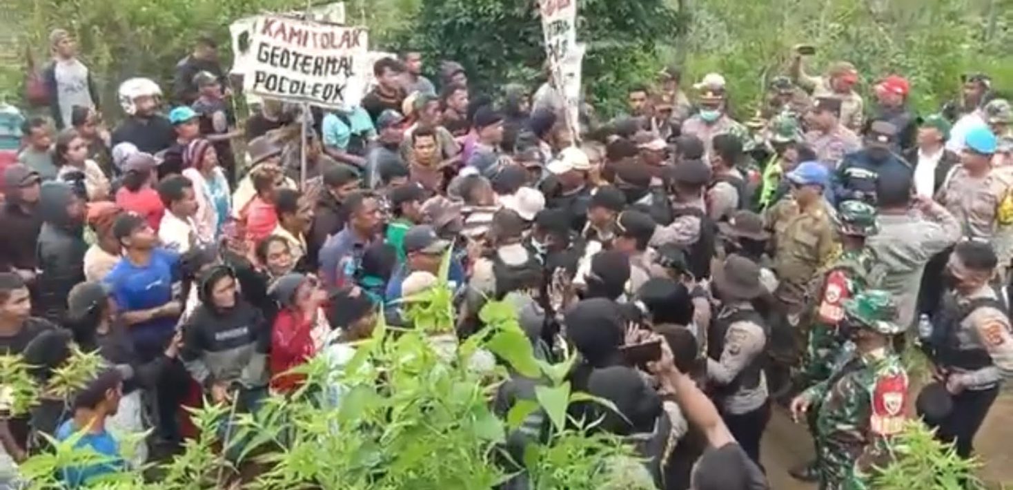 KKJ Kecam Penangkapan Jurnalis dan Warga saat Aksi Protes Pembangunan Proyek Geotermal