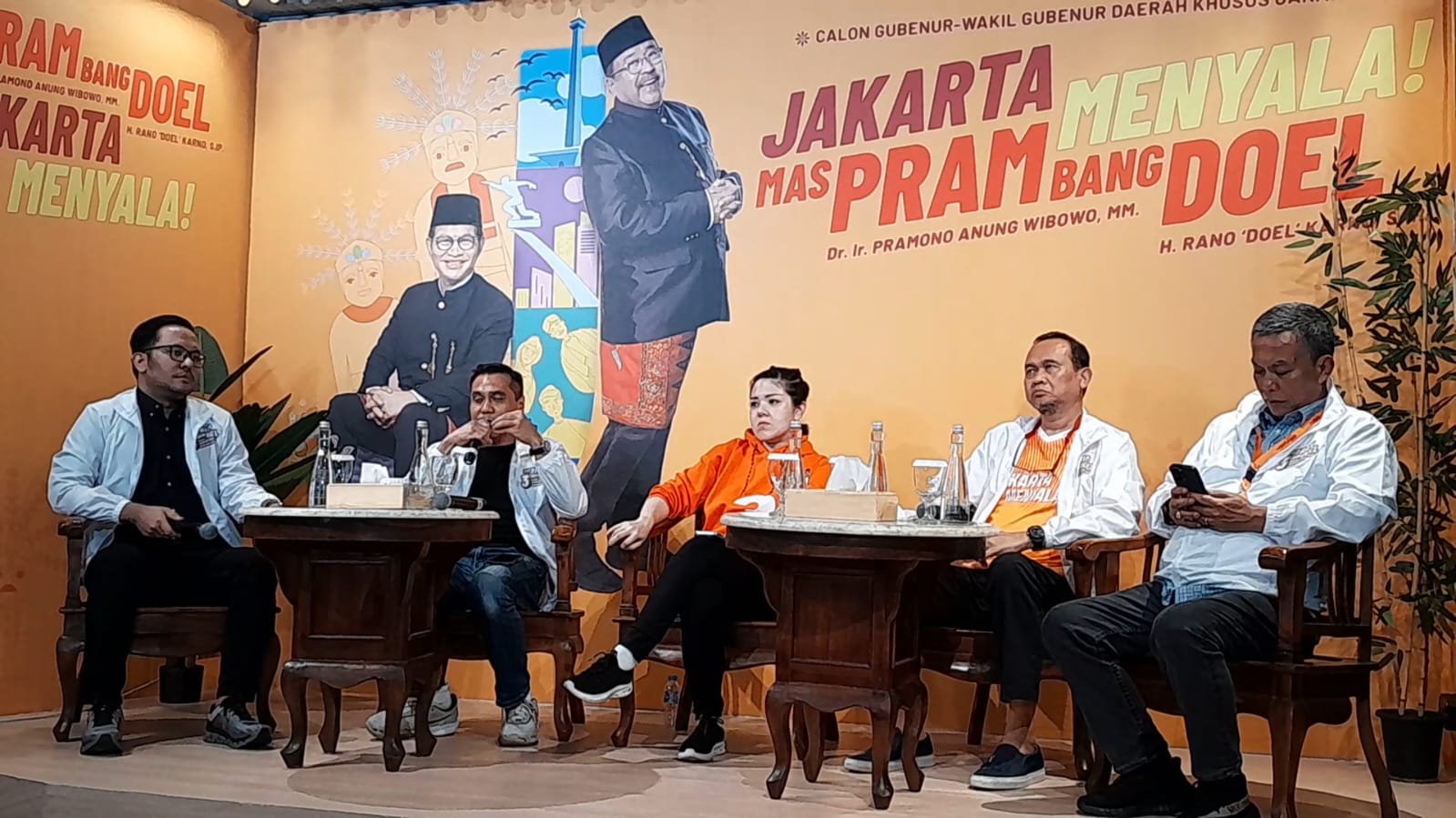 Cak Lantong Janji Pramono-Rano Tidak Akan Serang Personal di Debat Pilgub