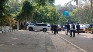 Calon Gubernur Jakarta dari Partai Demokrasi Indonesia Perjuangan (PDIP) Pramono Anung menyambangi kediaman Presiden terpilih Prabowo Subianto, Selasa, 15/10/2024 | Syahrul Baihaqi/Forum Keadilan