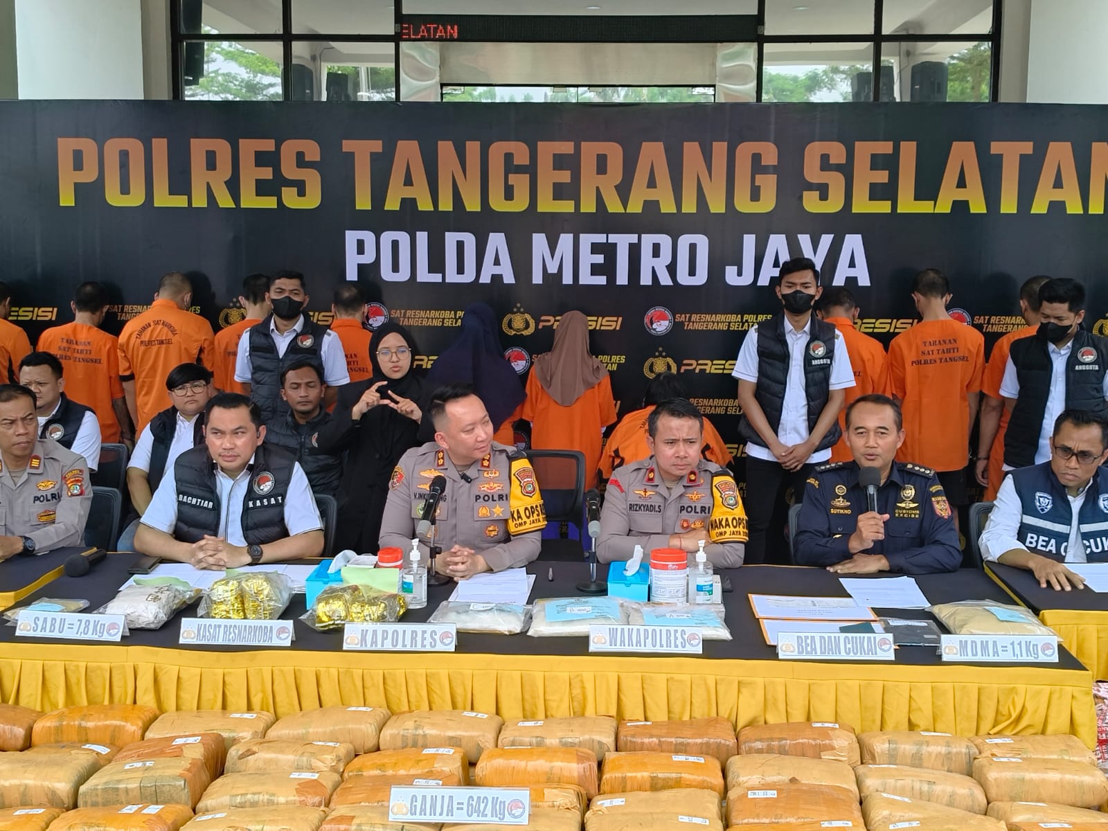 Pelaku Pengedar Narkoba Jaringan Sumatera-Jawa Dapat Untung Puluhan Juta