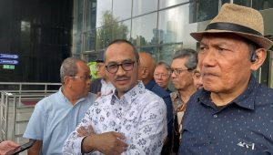 Ketua Komisi Pemberantasan Korupsi (KPK) periode 2011-2015 Abraham Samad di Gedung Merah Putih KPK, Kamis, 31/10/2024 | Merinda Faradianti/Forum Keadilan